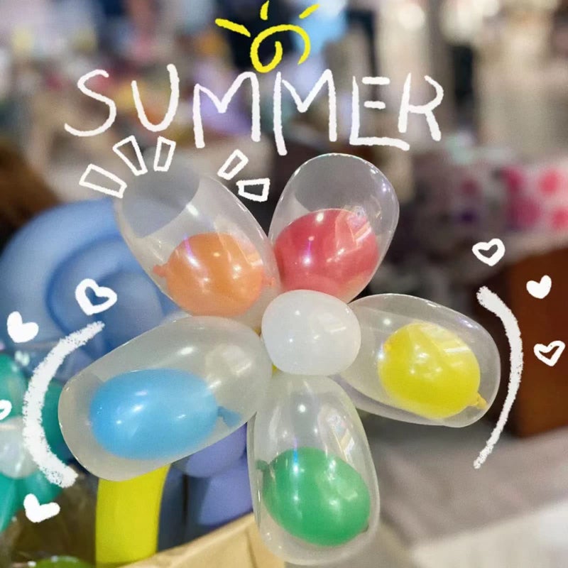 JINUPHION 100 Pcs Long Balloons DIY 260 Latex Balloons for Birthday Wedding Decor, Party Decoration, Ties - Image 4